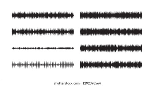 abstract sound wave line equalizer
