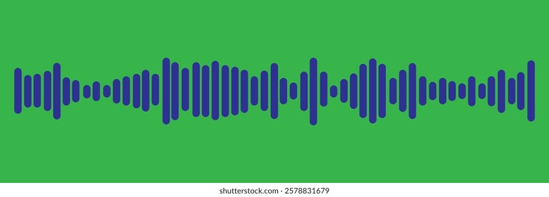 Abstract sound wave stripe lines colourful gradient equalizer isolated on transparent background in concept music, sound, technology