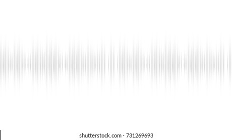 Abstract Sound Wave White Gray Vector Stock Vector (Royalty Free ...