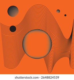 espaço abstrato сfundo de astronomia ósmica. design minimalismo. ilustração vetorial