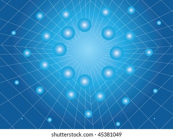 Abstract space background