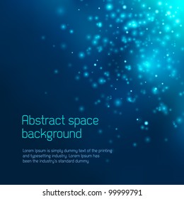 Abstract space background