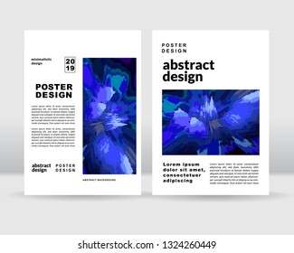 Abstract space background. It can be used for posters, cards, flyers, brochures, magazines and any kind of cover. EPS 10
