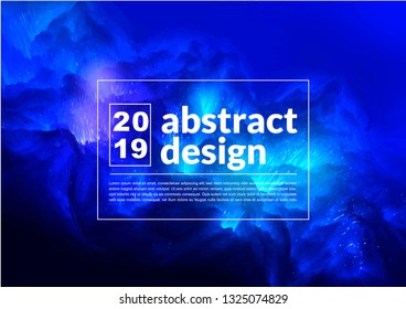 Abstract space background. It can be used for posters, cards, flyers, brochures, magazines and any kind of cover. EPS 10