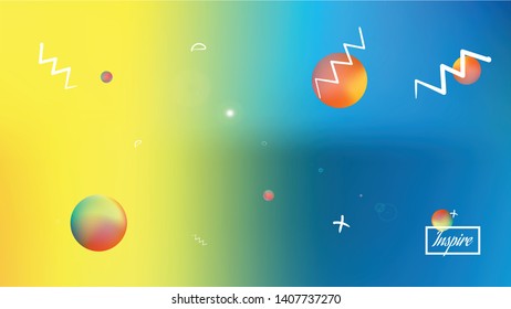Abstract space background picture. Funny hi-res and fresh. Illustration, smooth. Stars, planets, signs. Colorful universe new background cosmos abstraction.