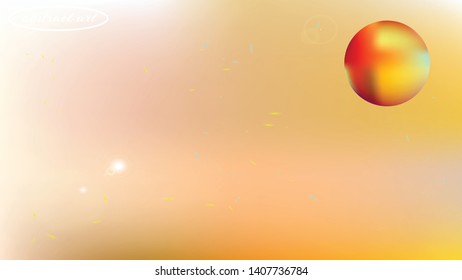 Abstract space background picture. Illustration, smooth. Astonomic hi-res and fresh. Stars, planets, signs. Colorful universe new background cosmos abstraction.