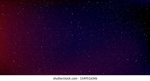 Abstract space background. Star and star dust in deep universe. Vector illustration.