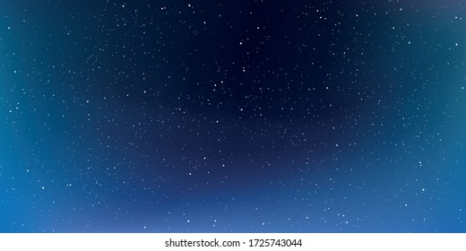 Abstract space background. Star and star dust in deep universe. Vector illustration.