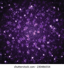 Abstract space background with stars