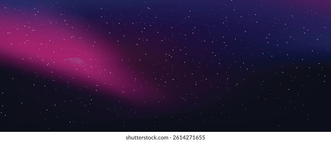 abstract space background with stars