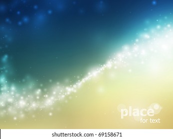 abstract space background with stars