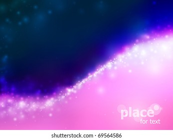 abstract space background with stars