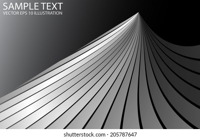 Abstract space background vector surface - Metal vector abstract futuristic background illustration