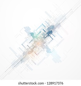 abstract space circuit cyber high technology business background