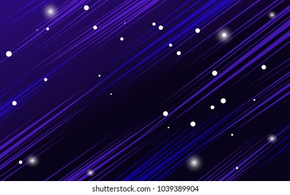Abstract space concept background, Vector illustration.