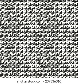 Abstract space corner element  textured background. Seamless pattern. Vector.