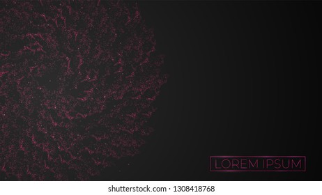 Abstract space futuristic vector background.  galaxy cover vector template.space elements.