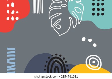 abstract space grey background element concepts art design illustration vector