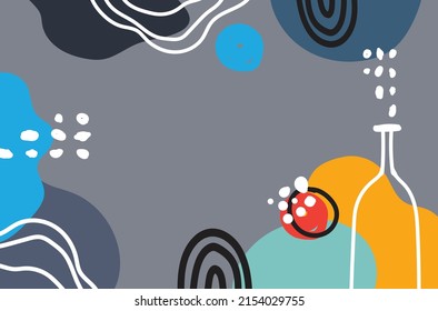 abstract space grey color background element space concepts design illustration vector