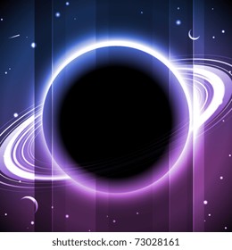 Abstract space lights background