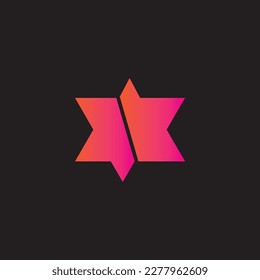 abstract space logo vector illustration.