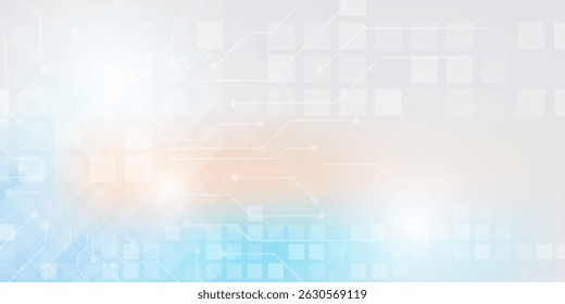 abstract space ray circuit cyber high technology business background