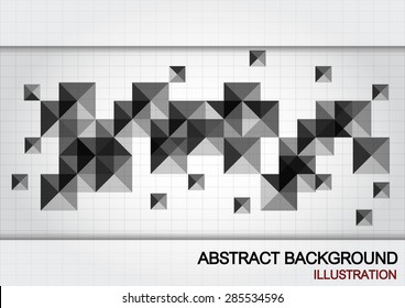 abstract space system cyber high technology background