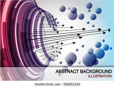 abstract space system cyber high technology background