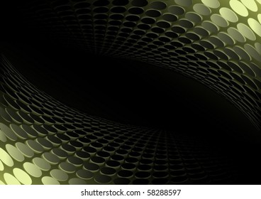Abstract space tunnel  vector illustration