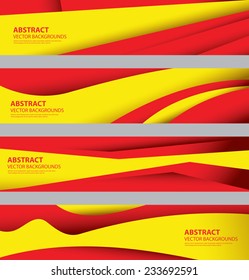 Abstract Spain Flag, Estonian Spanish Colors, Info graphics Background (Vector Art)