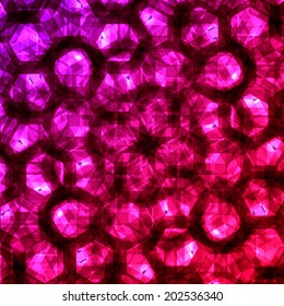 abstract sparkle purple polygon triangle background