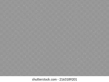 Abstract sparkles isolated on a transparent background. Bokeh lights effect. Vector dust sparks and bright stars shine with special light effect. Christmas sparkling magical. Vector illustration