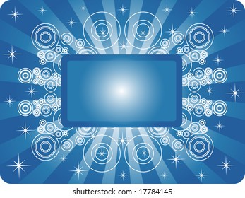 Abstract Sparkling Banner