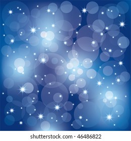 Abstract sparkling celebration lights background