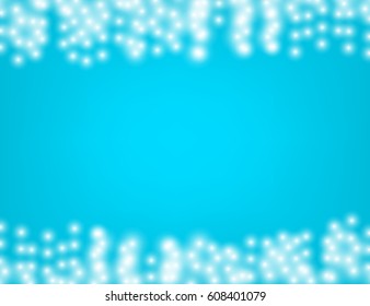 Abstract Sparkling Holiday Background bokeh effect. Vector Illustration.
