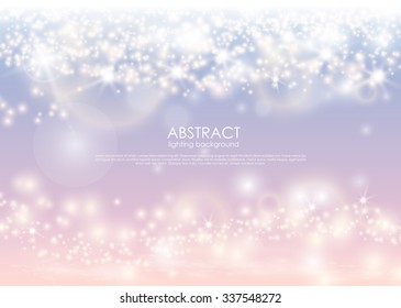 Abstract sparkling light glow background. Christmas shiny wallpaper or New Year poster
