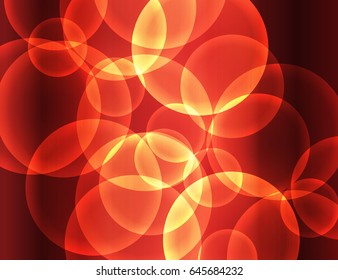 Abstract Sparkling Stars Golden Holiday Background bokeh effect. Vector Illustration.