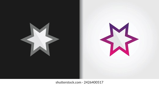 abstract sparks logo set vector
