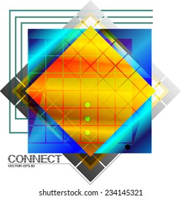 Abstract spatial image of a functioning system in a certain mode.