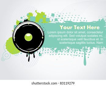 abstract speakers design, vector