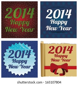 abstract special different happy new year background