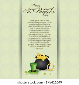 abstract special happy St. Patrick's day background
