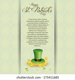abstract special happy St. Patrick's day background