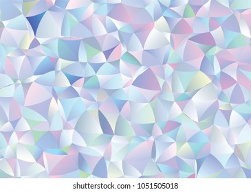 Abstract  spectacular low poly beautiful floral mosaic background.