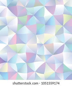 Abstract  spectacular low poly beautiful floral mosaic background.