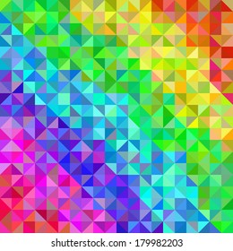 Abstract spectrum background from triangles