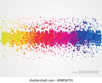 Fondo de color del espectro abstracto