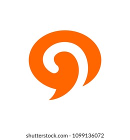 Abstract Speech Baloon, Vector Logo Desgin