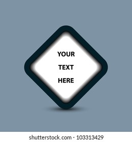 Abstract Speech Bubble
