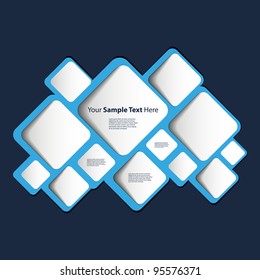 Abstract Speech Bubble